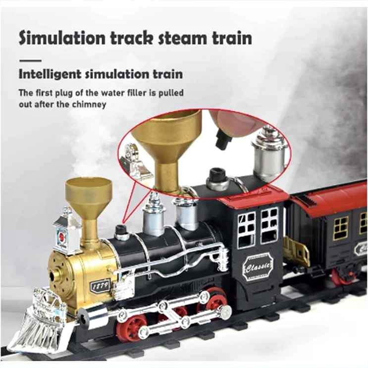 smoking train set